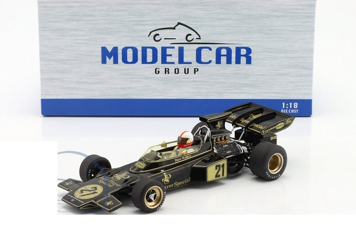 Formula 1 Lotus 72D #21 Dave Walker GP Spain 1972 - 1/18 Model Car Group