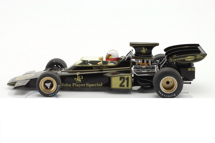 Formula 1 Lotus 72D #21 Dave Walker GP Spain 1972 - 1/18 Model Car Group