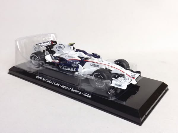 Formula 1 BMW Sauber F1.08 Robert Kubica 2008 - 1/24 Altaya