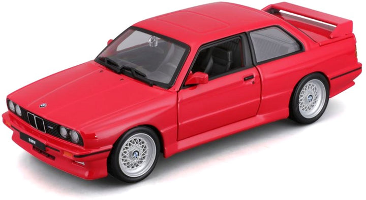 BMW M3 E30 1988 rosu - 1/24 Bburago