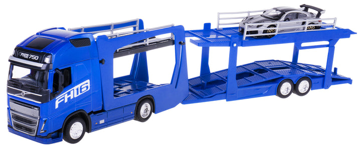 Transportor Volvo FH16 si Porsche 911 GT2 RS - 1/43 Bburago