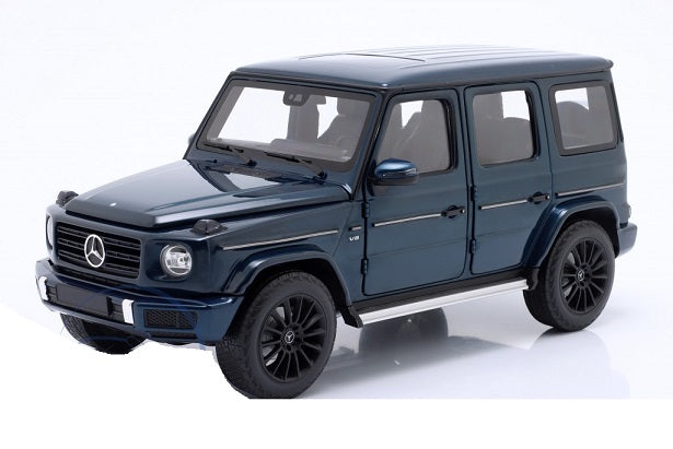 Mercedes Benz G-Class W463 2020 blue metallic - 1/18 Minichamps