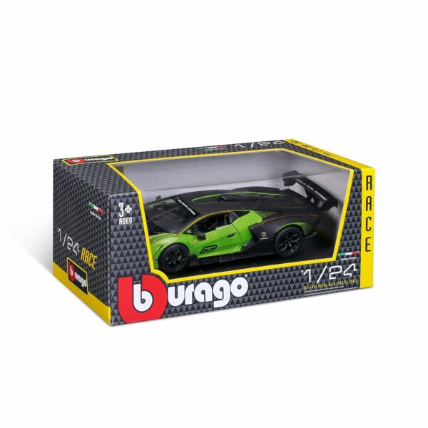 Lamborghini Essenza SCV12 negru/verde 2020 - 1:24 Bburago