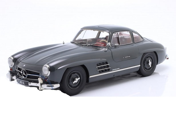 Mercedes-Benz 300 SL Gullwing (W198) year 1954-1957 dark grey - 1/12 Schuco