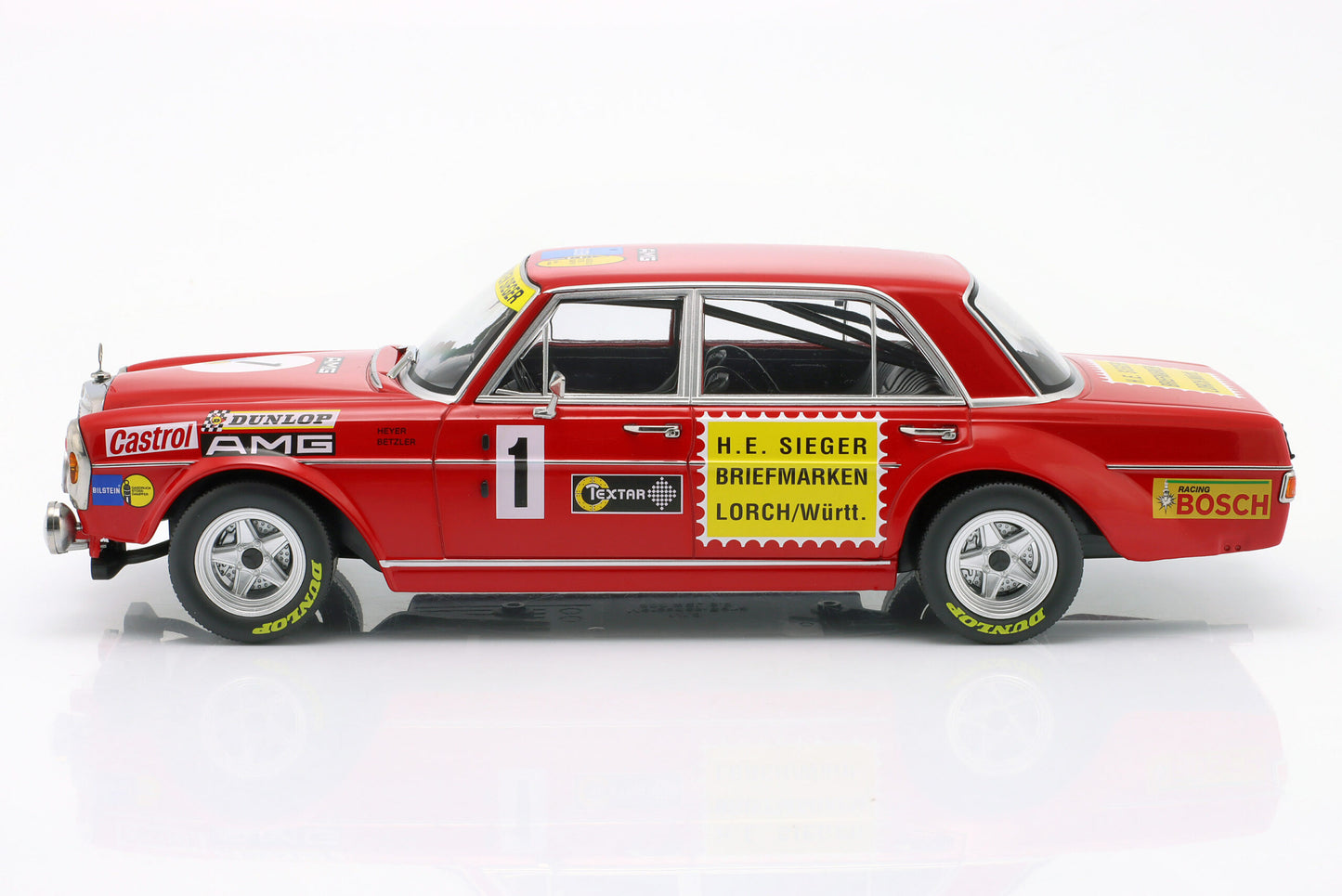 Mercedes-Benz 300 SEL 6.8 #1 24h Nürburgring 1972 Heyer, Betzler - 1/18 Werk83