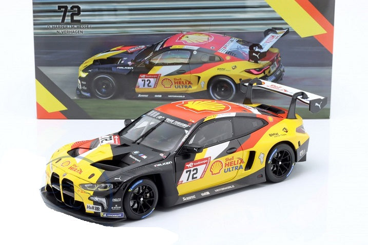 BMW M4 GT3 #72 24h Nurburgring 2023 1/272pcs- 1/18 Minichamps