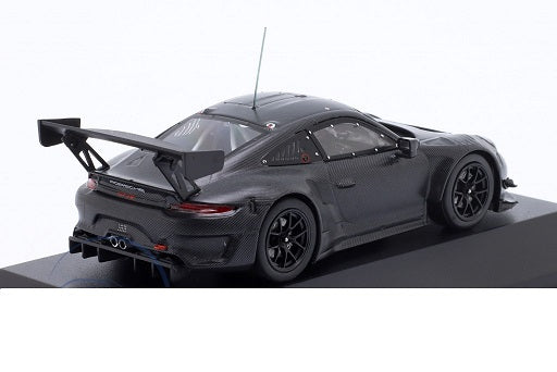 Porsche 911 GT3 R 2019 negru cu vitrina plexiglass - 1/43 Ixo Models