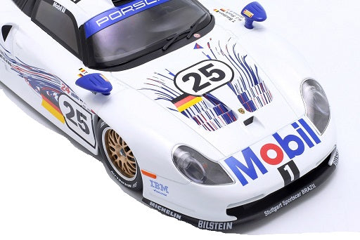 Porsche 911 GT1 Plain Body Edition white 1997 #25 - 1/18 Werk83