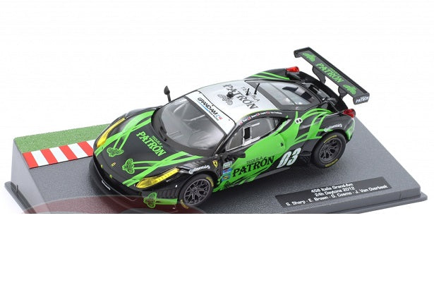 Ferrari 458 Italia Grand-Am 24h Daytona 2012 cu vitrina plexiglass - 1/43 Altaya