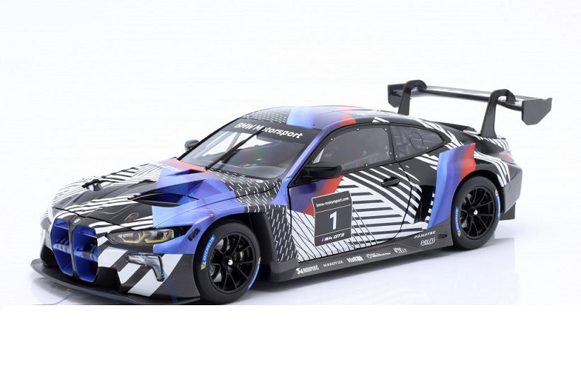 BMW M4 GT3 test version 2021 #1 - 1/18 Minichamps