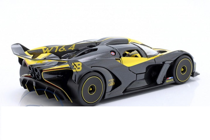 Bugatti Bolide galben/negru - 1/24 Maisto