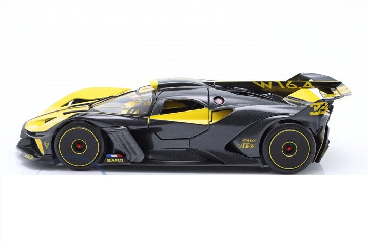 Bugatti Bolide galben/negru - 1/24 Maisto