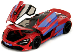 McLaren 720S si figurina Spider-man - 1/24 Jada