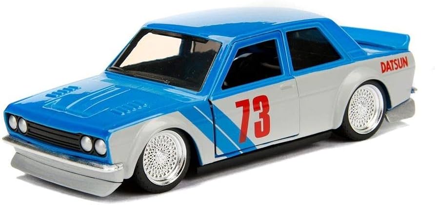 Datsun 510 Widebody 1973 albastru - 1/32 Jada