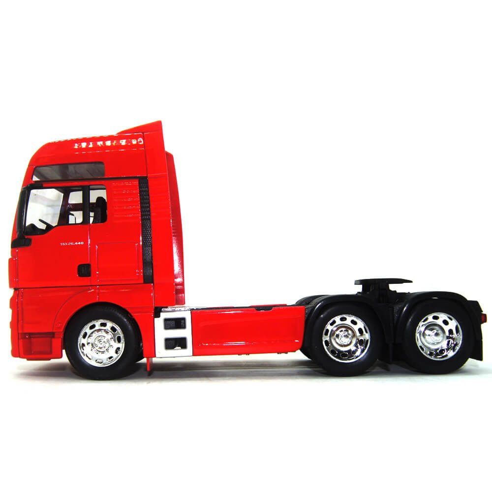 Camion Cap Tractor Man Tgx rosu - 1/32 Welly