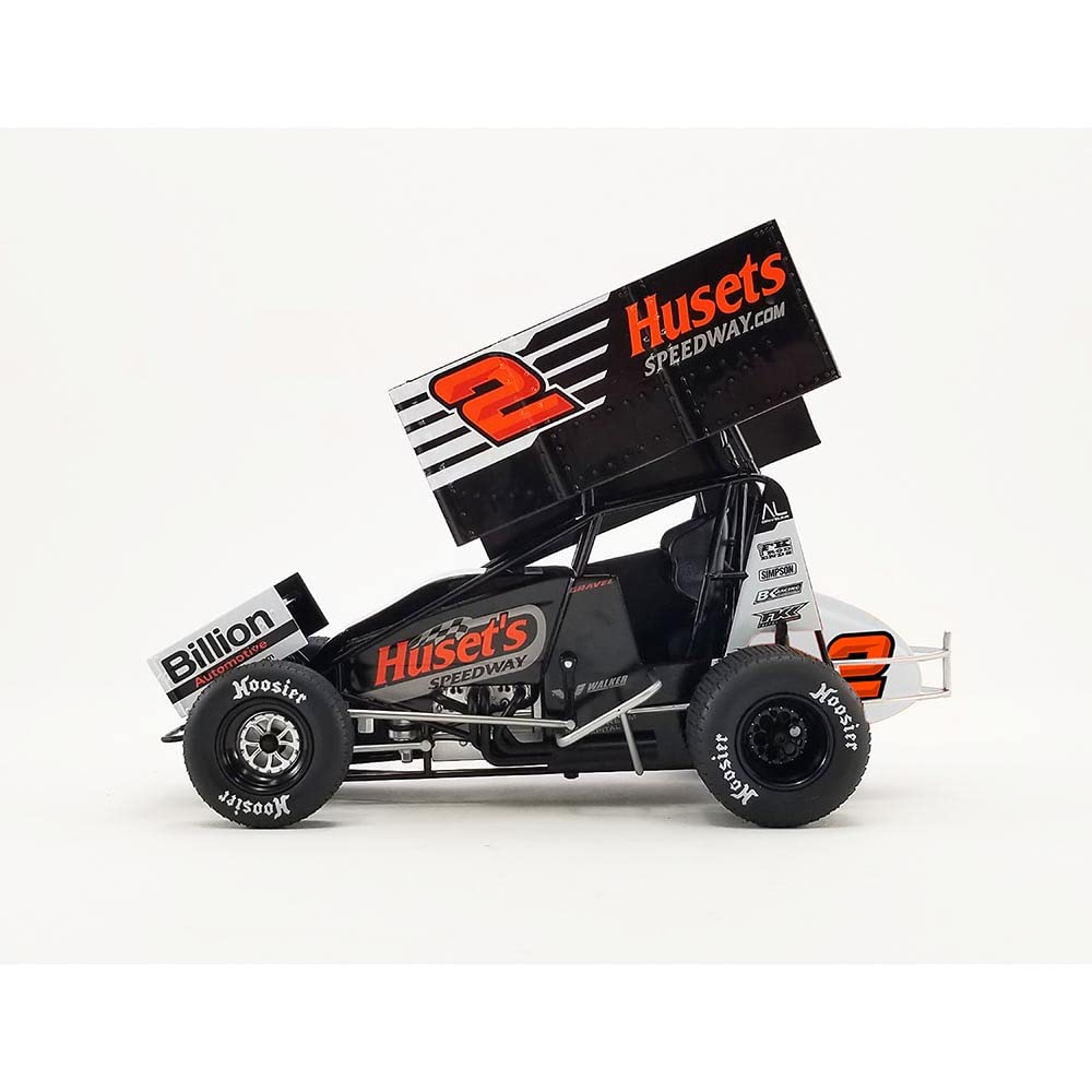Huset's Speedway Sprint Car 2022 #2 David Gravel - 1/18 ACME