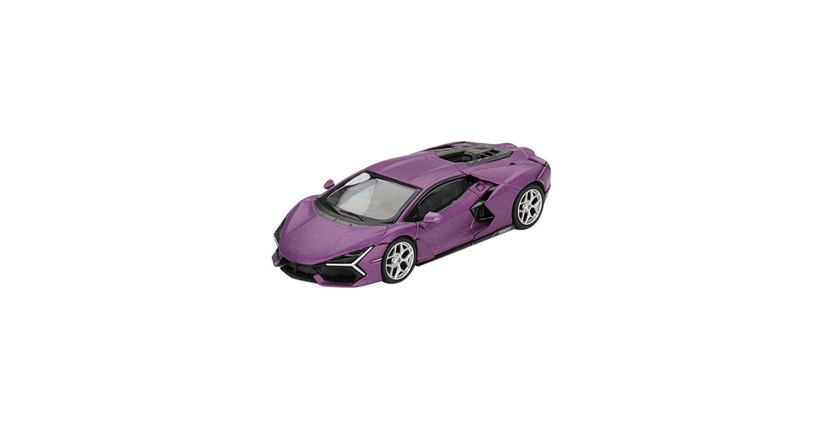 Lamborghini Revuelto viola 30th matte - 1/64 Mini GT