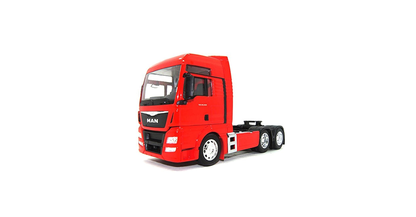 Camion Cap Tractor Man Tgx rosu - 1/32 Welly