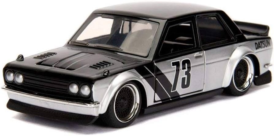 Datsun 510 Widebody 1973 Negru - 1/32 Jada