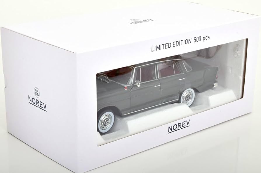 Mercedes-Benz 190D 1964 gri 500pcs - 1/18 Norev