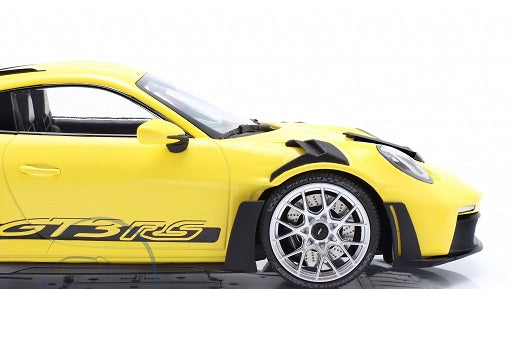 Porsche 911 GT3 RS yellow 2023 1/300pcs - 1/18 Minichamps