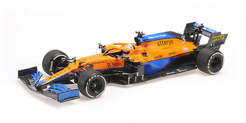 Formula 1 McLaren MCL35 D. Ricciardo Winner Italian GP 2021 - 1/18 Minichamps