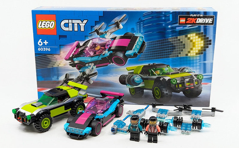 LEGO City 60396 - Masini de curse modificate (359 piese)