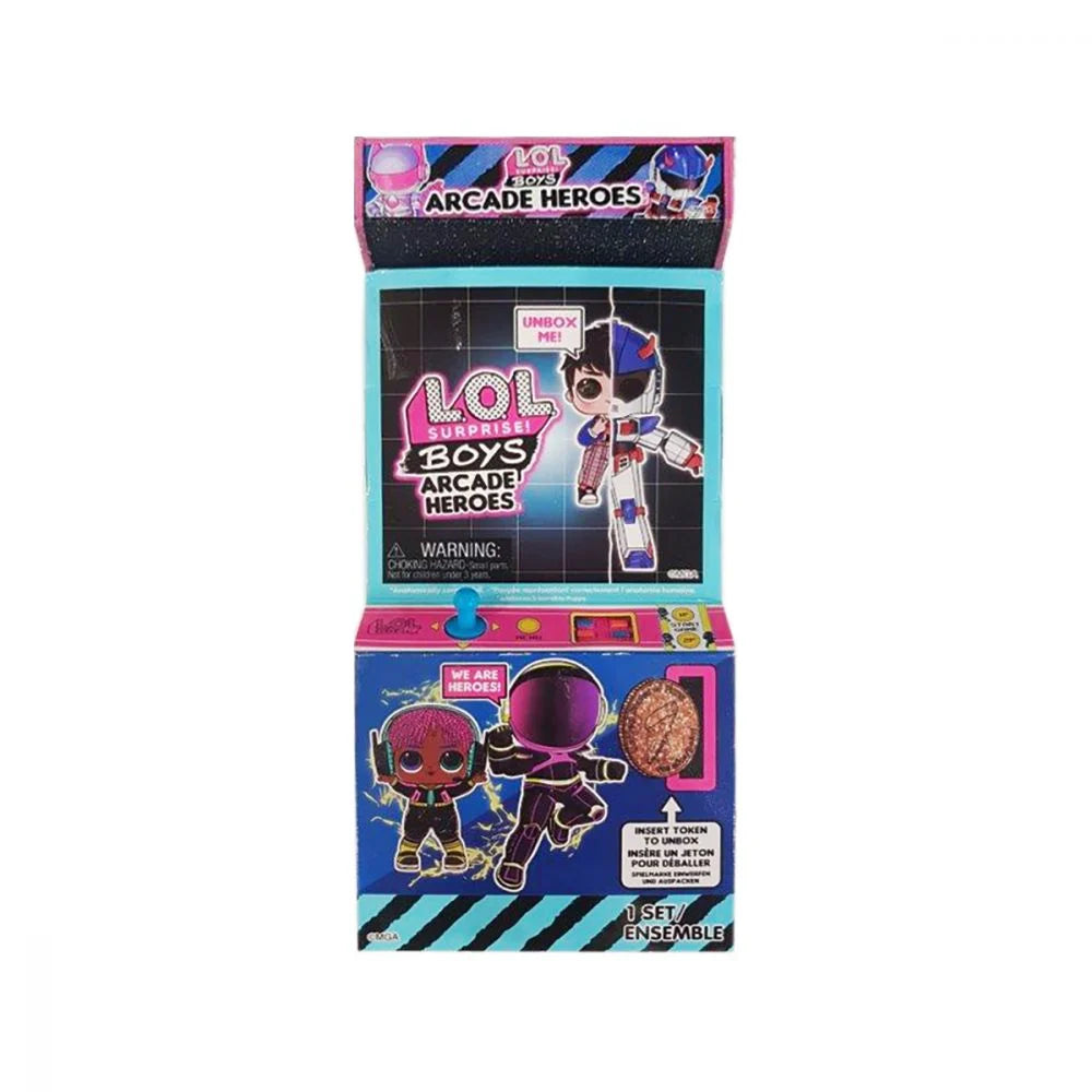Papusa LOL Surprise Boys Arcade Heroes - 15 surprize
