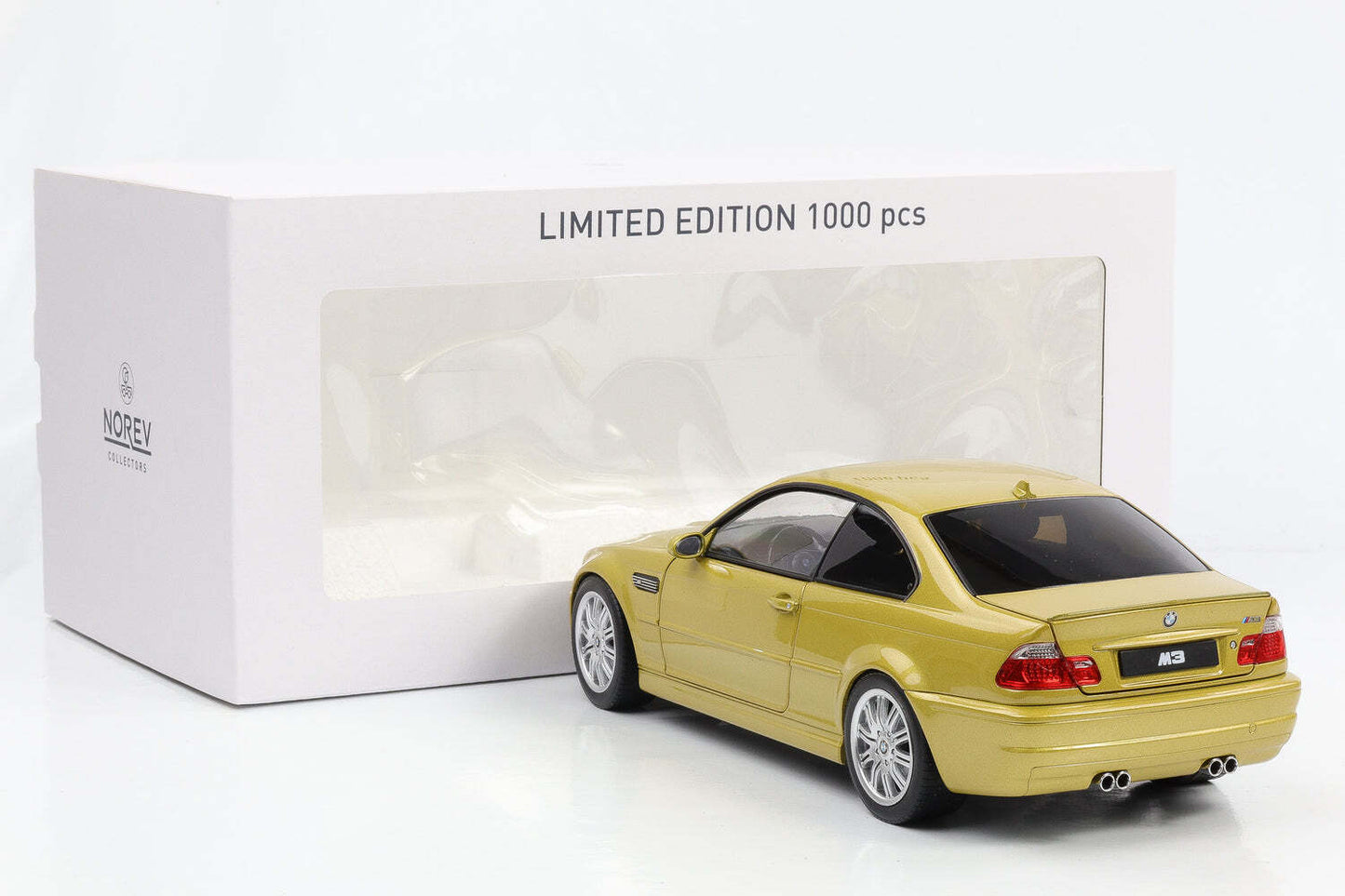 BMW M3 2000 galben 1000pcs - 1/18 Norev