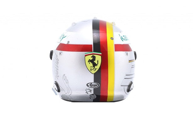 Casca Sebastian Vettel 2020 cu vitrina plexiglass - 1/5 Spark