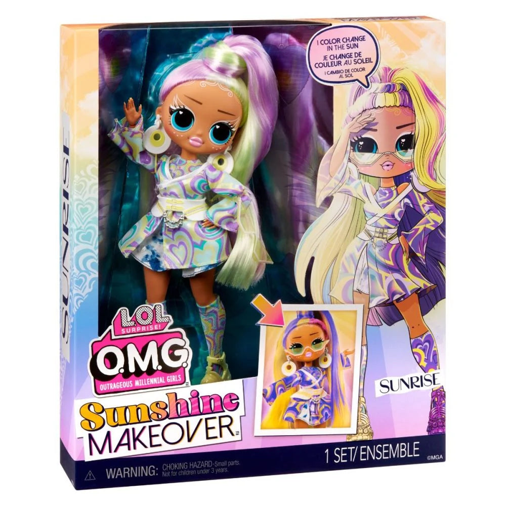 Papusa L.O.L. Surprise! O.M.G. Sunshine Makeover − Sunrise