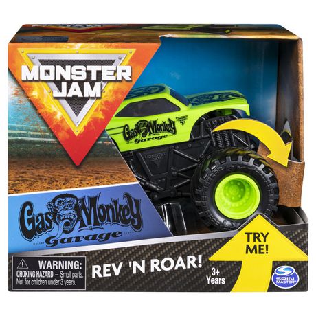 Monster Jam Gas Monkey Rev'n Roar - 1/43 Spin Master