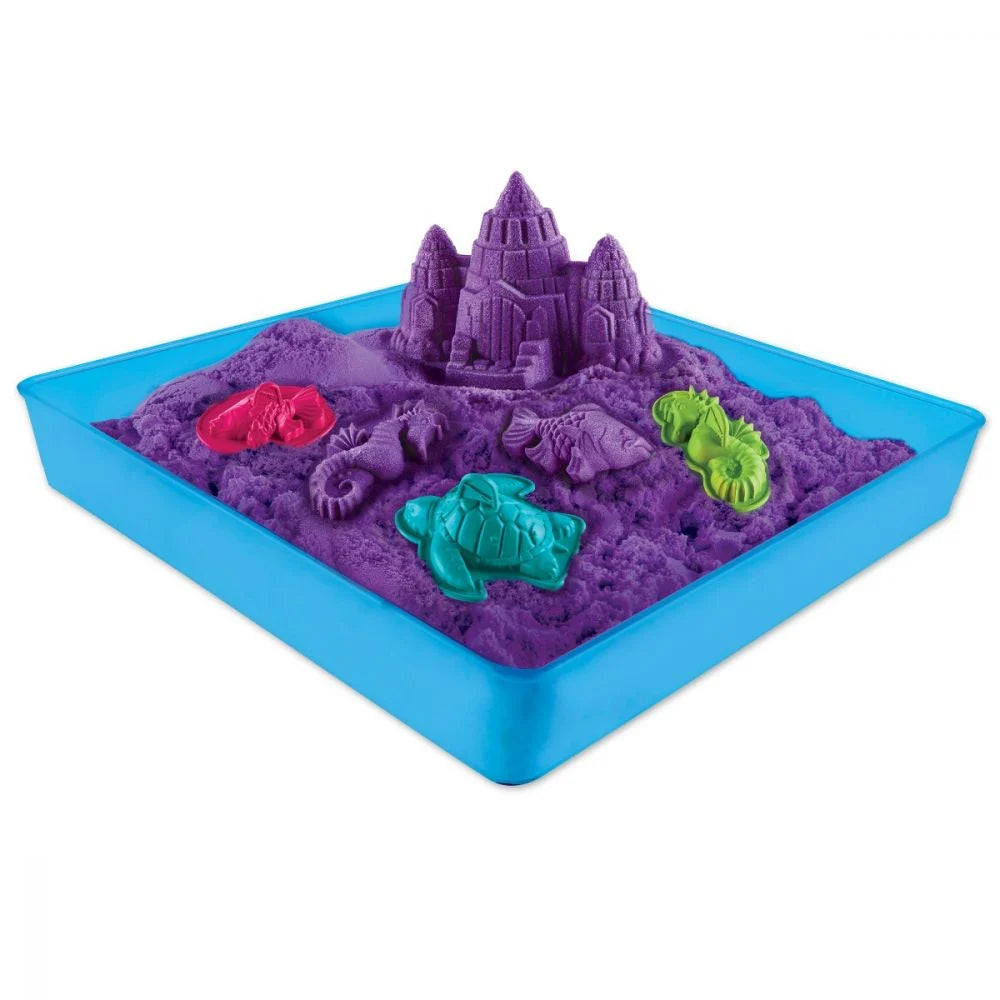 SET nisip kinetic mov 454g cu tavita - KINETIC SAND