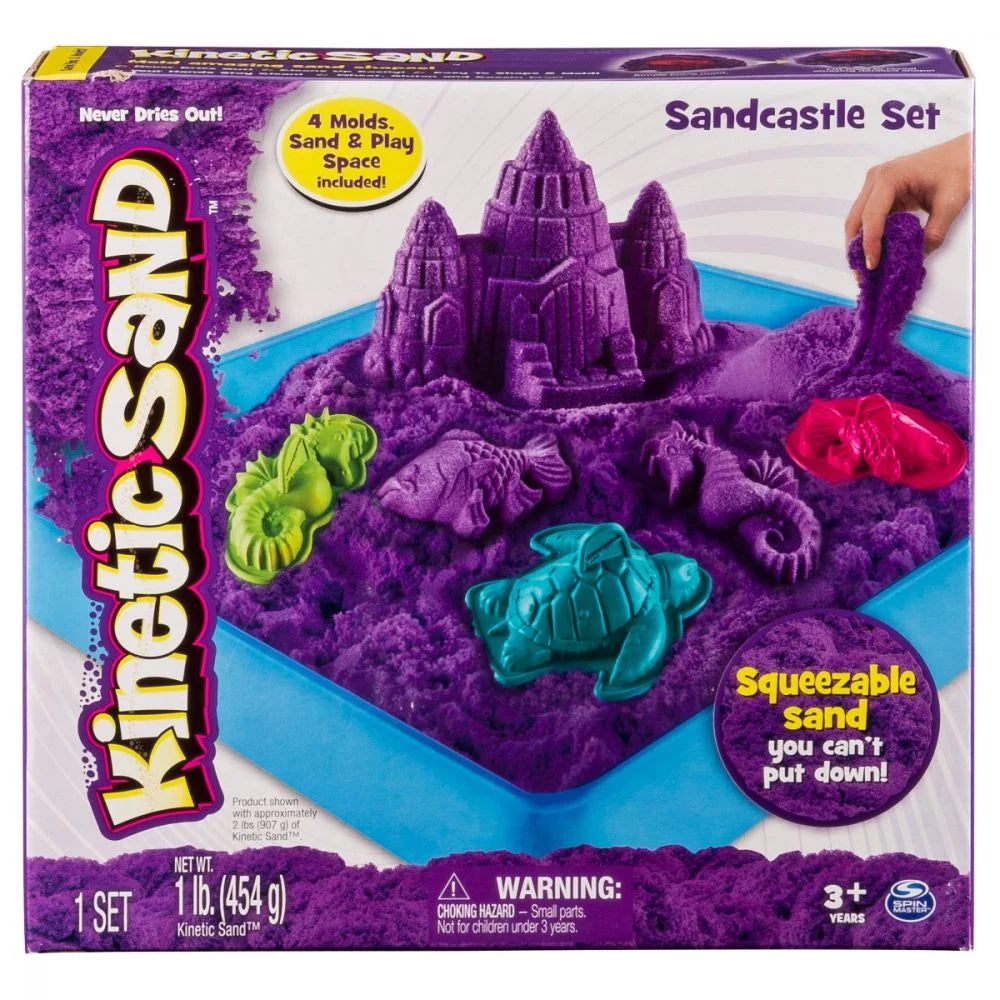 SET nisip kinetic mov 454g cu tavita - KINETIC SAND