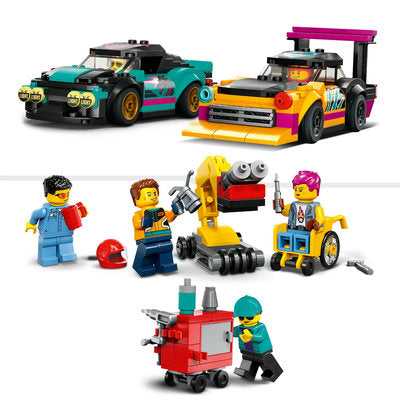 LEGO CITY 60389 - Service pentru personalizarea masinilor