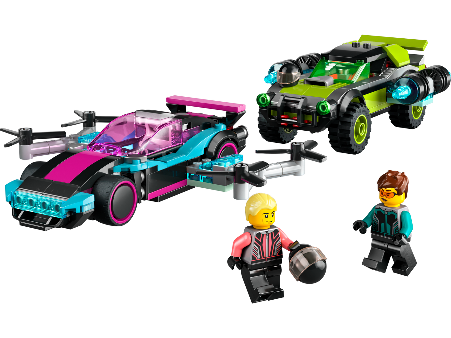 LEGO City 60396 - Masini de curse modificate (359 piese)