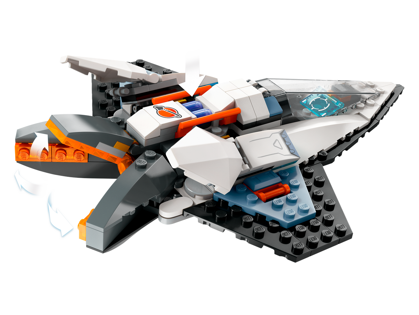 LEGO City 60430 - Nava spatiala interstelara (240 piese)