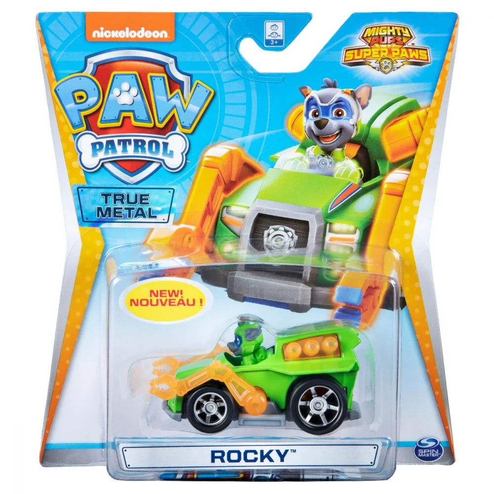 Masinuta Rocky Mighty Pups Super Paws 7cm - Paw Patrol