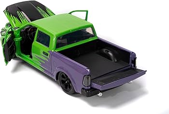 Dodge Ram 1500 cu figurina Hulk - 1/24 Jada