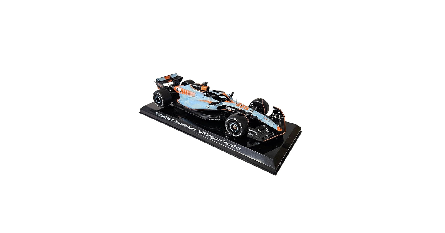 Formula 1 Williams FW45 Alexander Albon 2023 Singapore Grand Prix - 1/24 Altaya