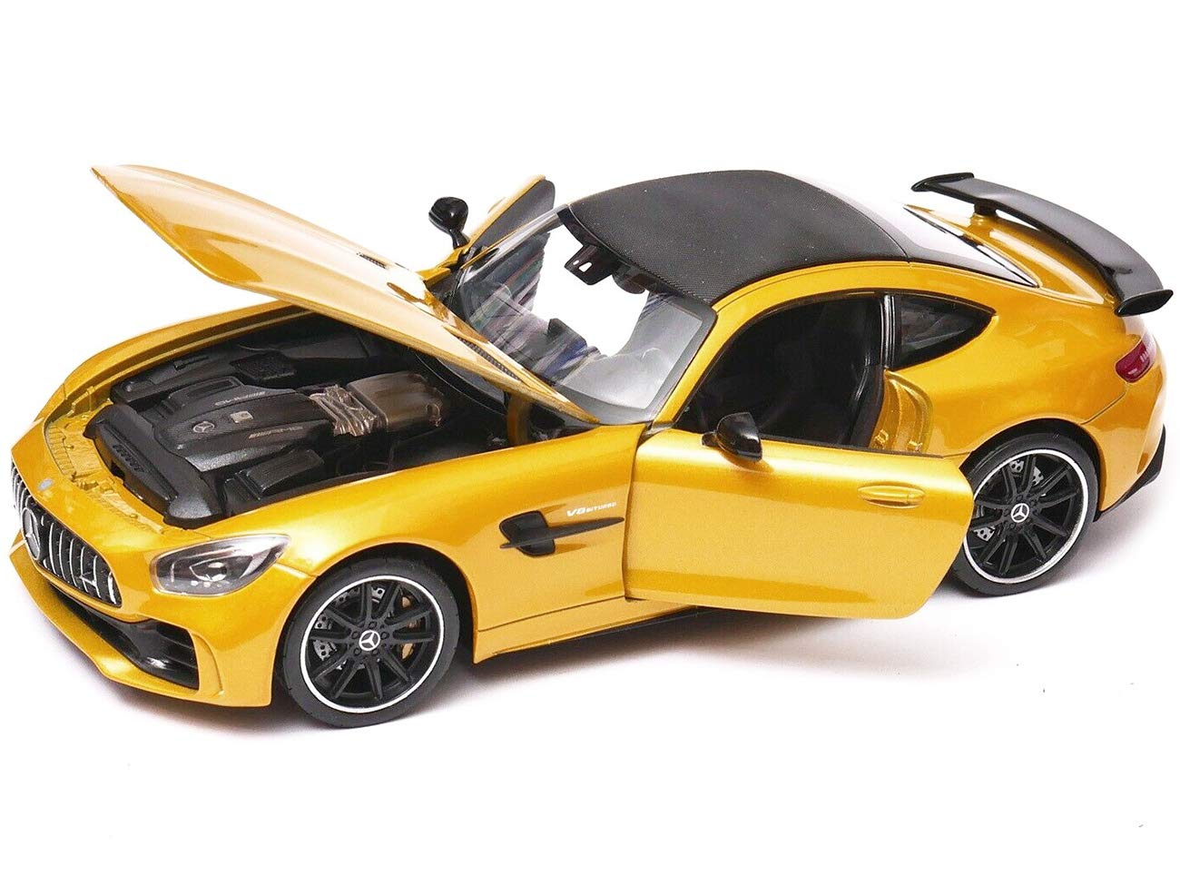 Mercedes AMG GT-R (galben) - 1/24 Welly