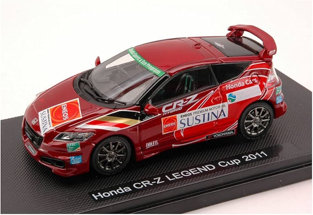 Honda CR-Z Legend Cup 2011 cu vitrina plexiglass - 1/43 Ebbro