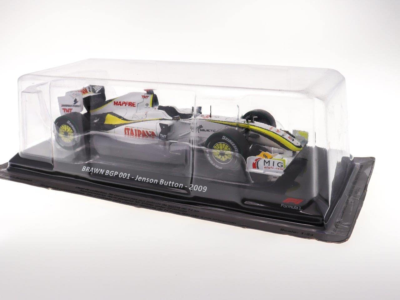 Formula 1 Brawn BGP 001 Jenson Button 2009 - 1/24 de Premium Collectibles