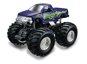 Monster Truck Earth Shockers 12cm Ford - Snake pullback Fresh Metal - Maisto