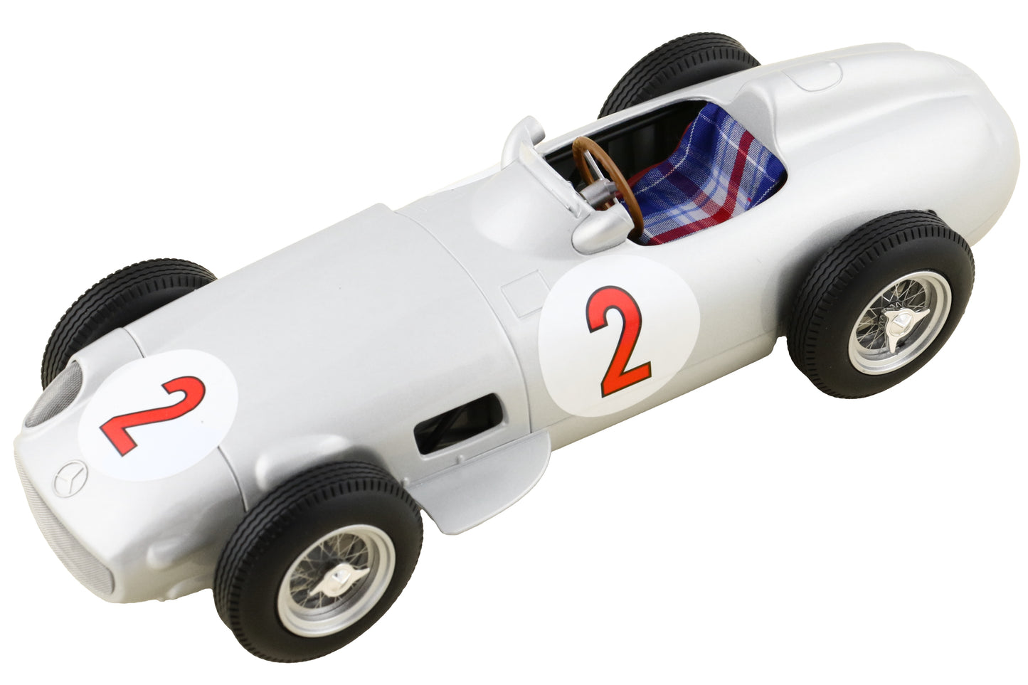 Set Mercedes Blue Wonder si Mercedes-Benz W196 Formula1 1955 NR.#2 - 1/18 Werk83