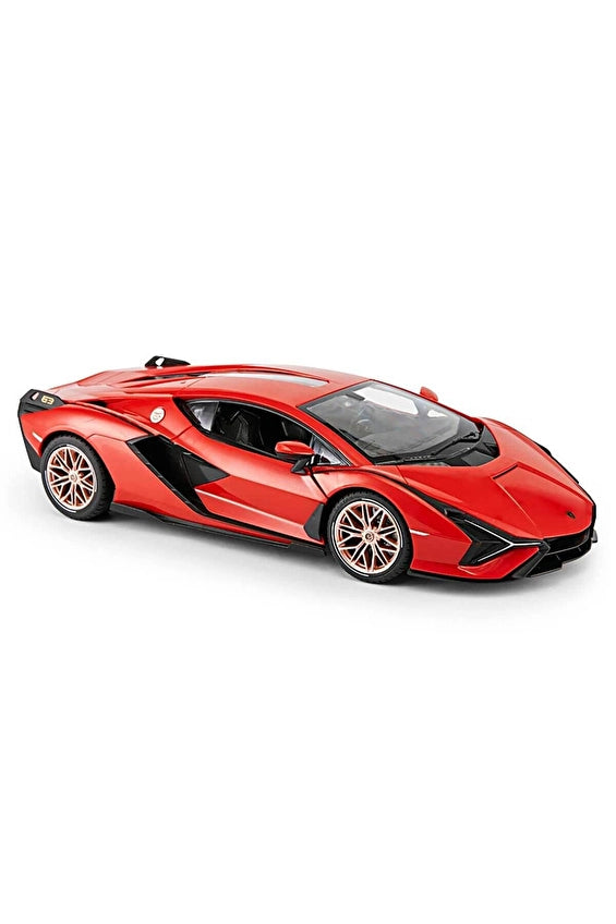 Lamborghini Sian rosu cu telecomanda - 1/14 Rastar