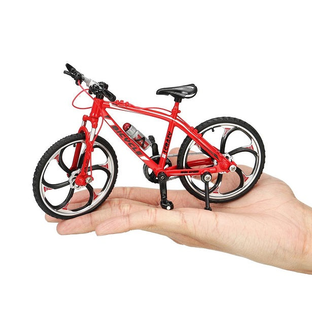 Bicicleta Mountain Bike rosie 17cm ICRAZY - 1/10 Altaya