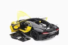 Bugatti Chiron year 2017 galben/negru - 1/18 Autoart