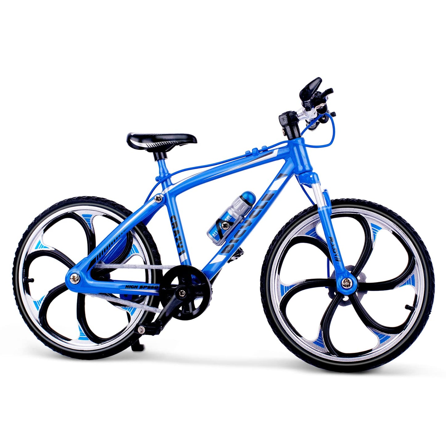 Bicicleta Mountain Bike albastra 17cm ICRAZY - 1/10 Altaya