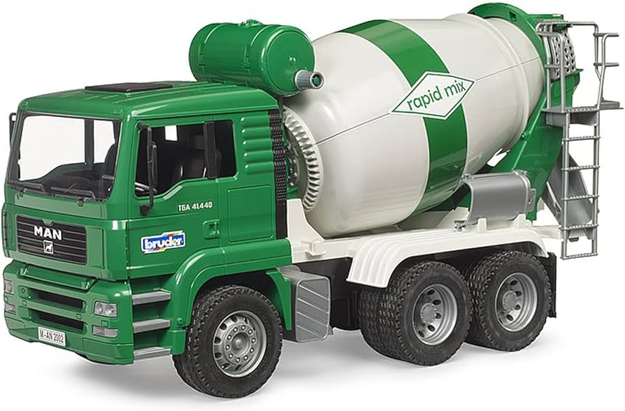 BRUDER 02739 - Camion Betoniera MAN TGA